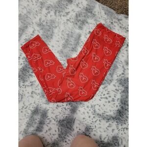 Red Heart Cat Lularoe leggings
